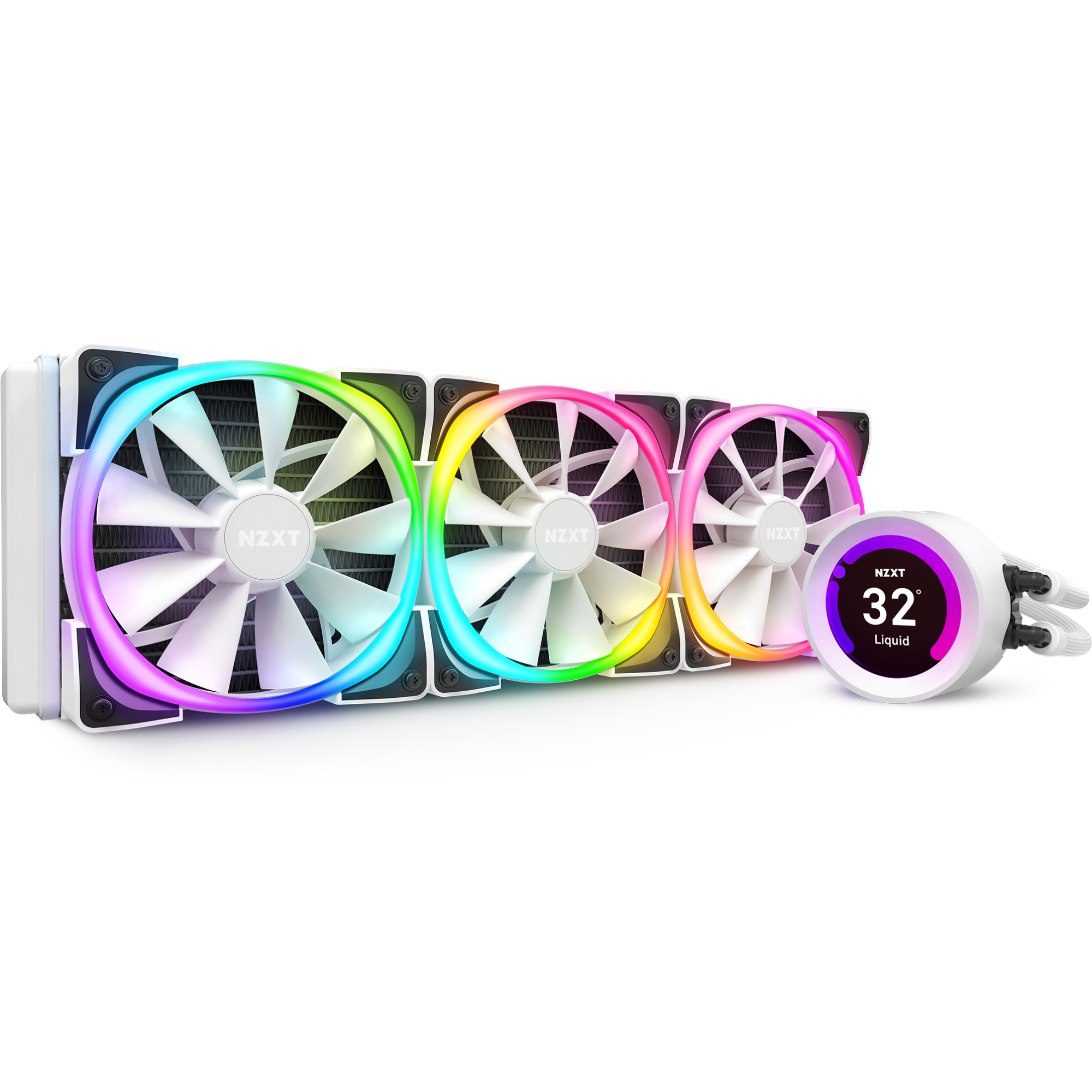 Disipador Para Cpu Nzxt Kraken Z Rgb Enfriamiento L Quido Para Cpu X