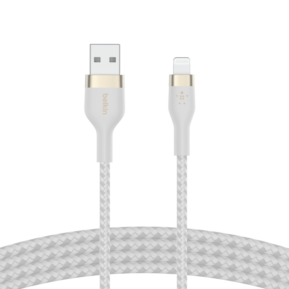 Cable De Carga Belkin Boost Charge Pro Flex Lightning A Usb A Metro