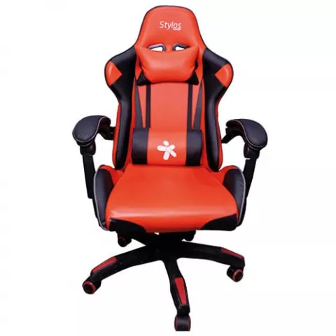 Silla Gamer Stylos Sgsi Hasta Kg Negro Rojo Digitalife Eshop