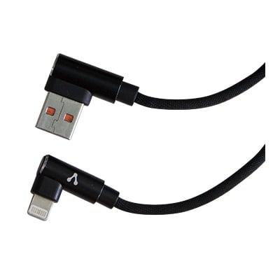 Cable De Datos Vorago Cab Lightning Macho A Usb Macho Metro Negro