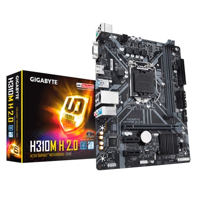 Tarjeta Madre Motherboard Gigabyte H310M H 2 0 Socket LGA 1151 Micro