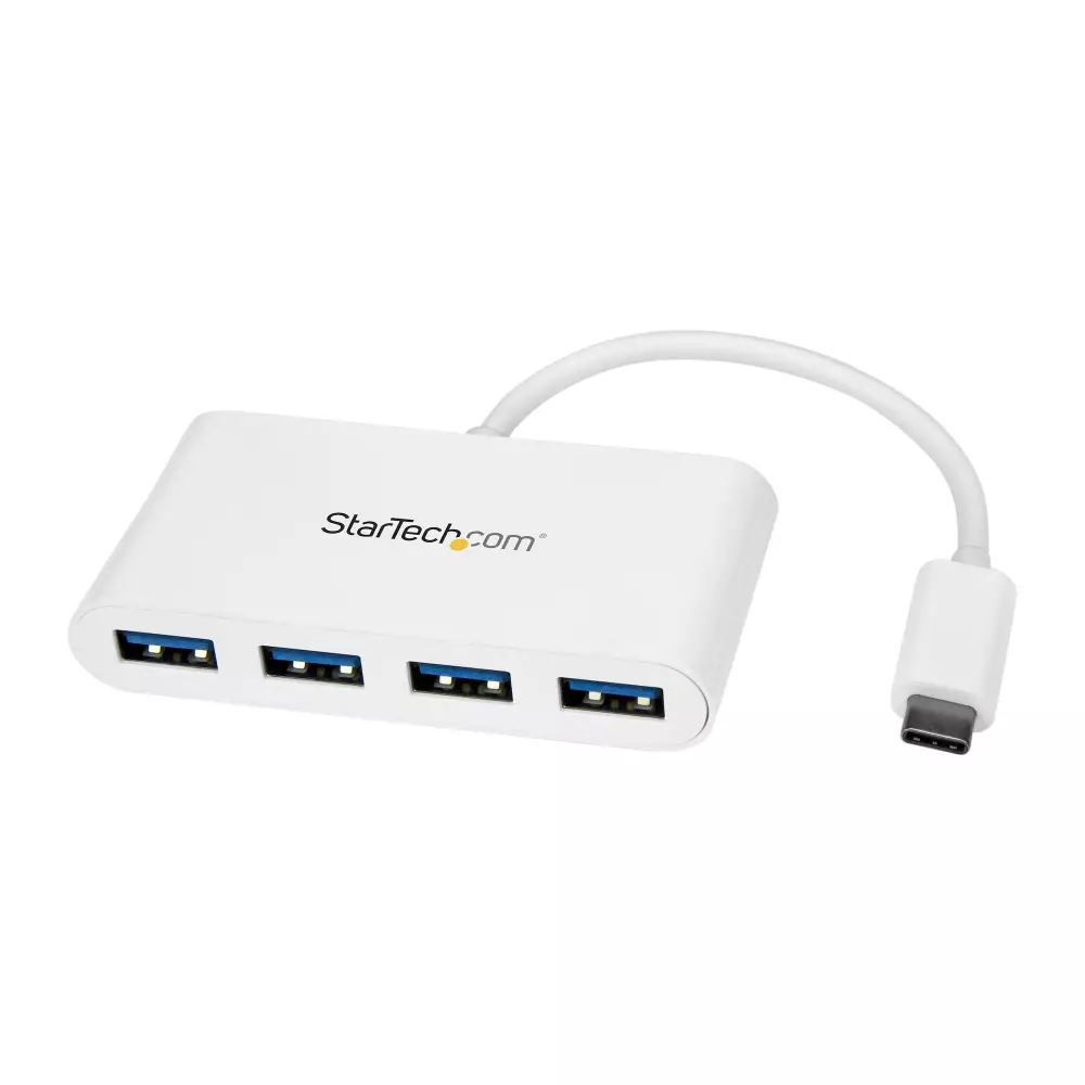 StarTech.com Hub USB de 4 Puertos - USB 3.0 de 5Gbps - Alimentado