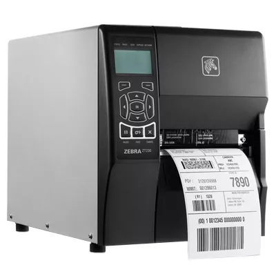 Impresora de Etiquetas Térmica Zebra Zt230 Serial / Paralelo Miniprinter Negro Plata - Digitalife eShop