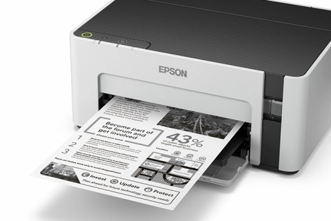 Impresora de Inyeccion de Tinta Epson M1120 Monocromática Ecotank 32PPM USB  / WiFi - Digitalife eShop