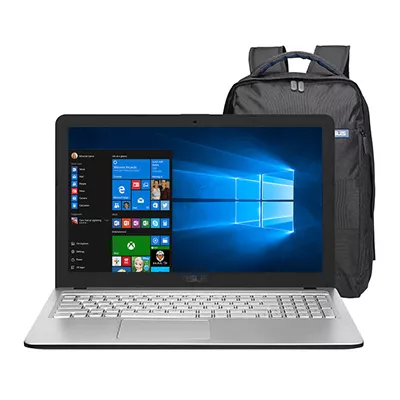Laptop Asus Vivobook 15 Intel Celeron-N4000 4Gb 500Gb Windows 10 Home Gris