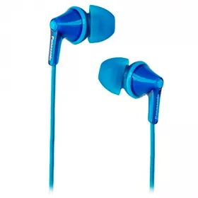 Panasonic Auriculares inalámbricos Bluetooth de alta resolución premium con  almohadillas 3D y 3 modos de sonido - RP-HD305B-A (azul)