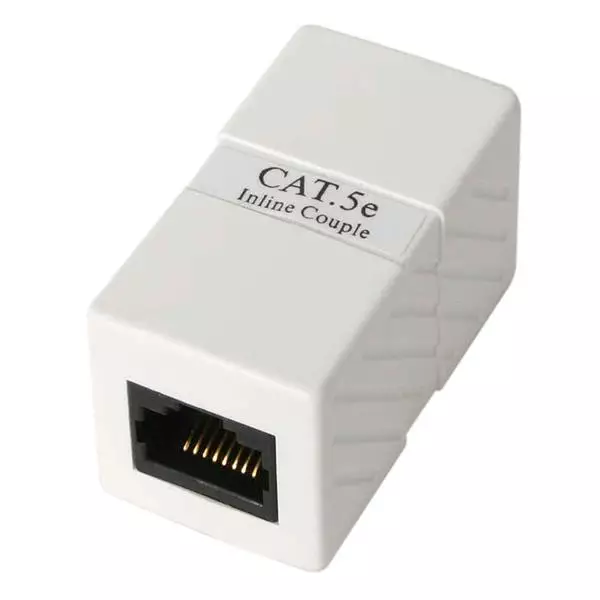 Acoplador para Cable RJ-45 StarTech.com Cat5 Ethernet UTP 2X Hembra Blanco