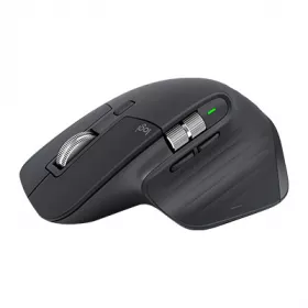 Mouse ergonómico inalámbrico vertical Logitech MX bluetooth, 4000 dpi, 4  botones, recargable, negro - Coolbox