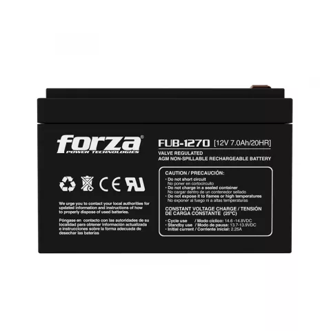 12 Volt 12 Ah Batería recargable (1 Unidad) – 6 unidades