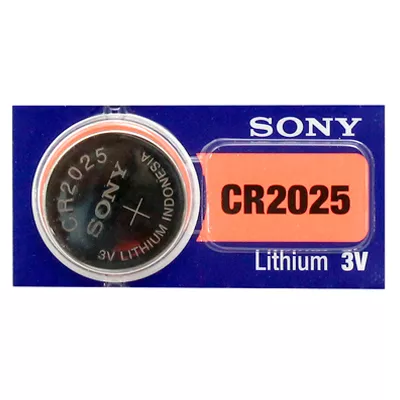 Batería Litio CR2025 Sony 3V 1 Pila