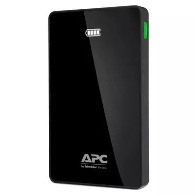 Batería Portátil, PowerBank APC 10000Ma 2X USB Negro