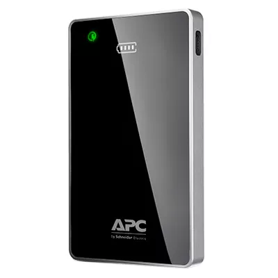 Batería Portátil APC 12000Ma 2X USB Negro / Gris