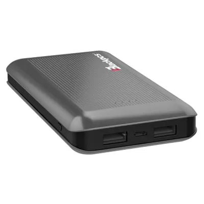 Batería Portátil Blackpcs Shield 15000Mah 2X USB Gris