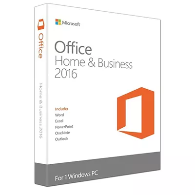 Software Microsoft Office Hogar y Empresa 2016 Windows 32 / 64 Bits Inglés  1 Licencia Caja - Digitalife eShop