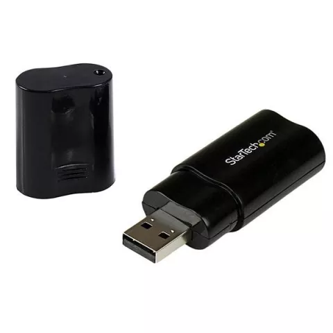 Tarjeta de sonido externa de USB-A a jack de 3,5 mm - soporte de