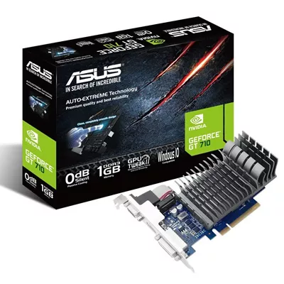 Tarjeta de Video Tarjeta Grafica Asus GeForce GT 710 1GB DDR3 PCI