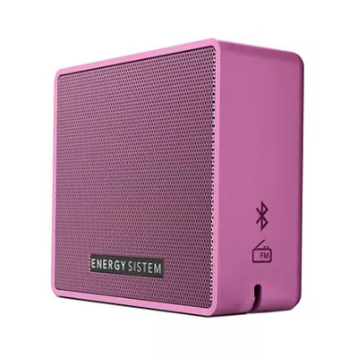 Bocina ENERGY SISTEM Music Box 1+ Grape Recargable Bluetooth / Fm Rosa