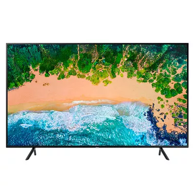 Televisión Smart TV LED 65 Pulgadas Samsung TV Nu7100 Serie 7 Ultra HD 4K  120Hz 2 x 10 Watts Negro - Digitalife eShop