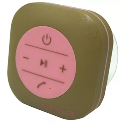 Bocina Ginga Pop 1.0 Recargable Bluetooth Cafe / Rosa