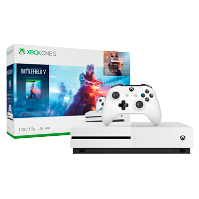 Gastos de ultramar Implementar Consola de Videojuegos Microsoft Xbox One S 1Tb + Battlefield V Blanco -  Digitalife eShop