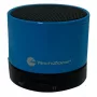 Bocina Techzone 1.0 Recargable Bluetooth 3.5mm MicroSD Azul
