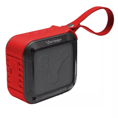 Bocina Vorago Bsp-300 1.0 Recargable Bluetooth 3.5mm Rojo / Negro