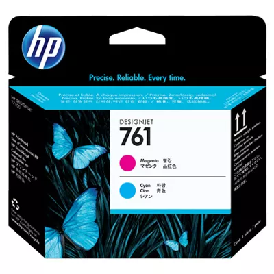 Cabezal de Impresión HP # 761 Magenta y Azul