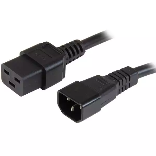 Cable de Alimentacion StarTech.com para PC C14 a C19 91cm Negro