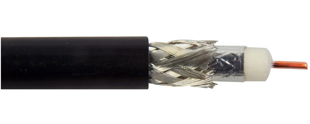 Cable de Red Belden Coaxial Rg-58A/U 1 Metro Negro - Precio por Metro -  Digitalife eShop