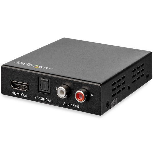 Video Splitter StarTech.com HDMI 2 Puertos HDMI RCA + Toslink Negro -  Digitalife eShop