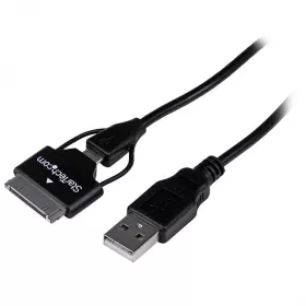 Cable Adaptador de 12cm Micro USB Macho a USB A Hembra OTG para Tablets  Smartphones Teléfonos Inteligentes - StarTech.com Negro - Adaptador USB -  USB (H) a Micro-USB tipo B (M) 