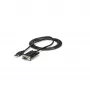 Cable de Datos StarTech.com DB9 Hembra a USB 2.0 Macho 1M Negro