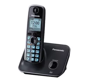 Teléfono Detc Panasonic con Pantalla LCD de 1.8 Pulgadas Azul/Negro