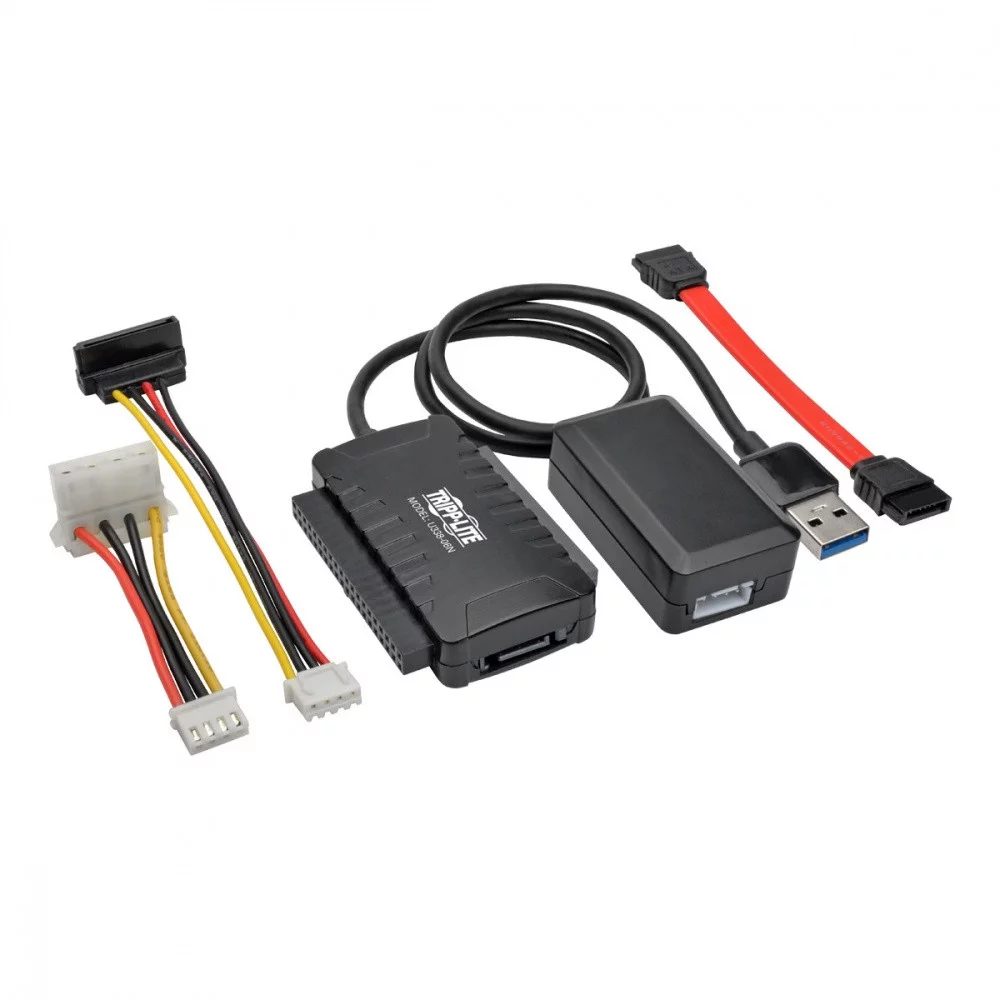 Adaptador de Disco Duro USB 3.0 Superspeed - / IDE Tripp Lite para Discos Duros de 2.5 Pulgadas/3.5 Pulgadas -