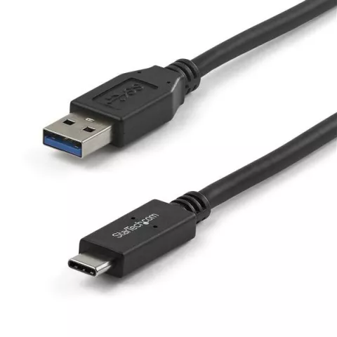 Cable de 1m Adaptador USB A a USB Tipo C - Cable USB-C Macho a