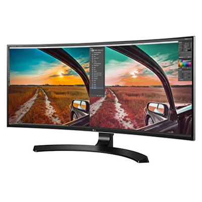 Monitor LED 34 LG Ultrawide Quad HD 2K Curvo 60Hz 5Ms Negro - Digitalife  eShop