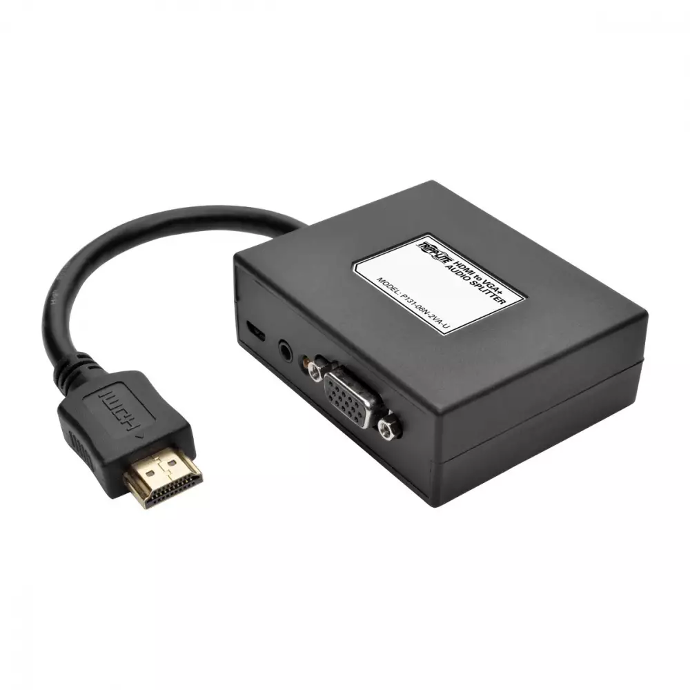 Adaptador HDMI Macho-Displayport/ USB a Hembra 15CM Negro Tripp