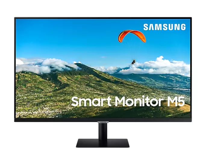 Monitor Samsung Smart M5 Modelo LS27AM500NLXZX, 27 Pulgadas Full HD Led 60  Hz Color Negro