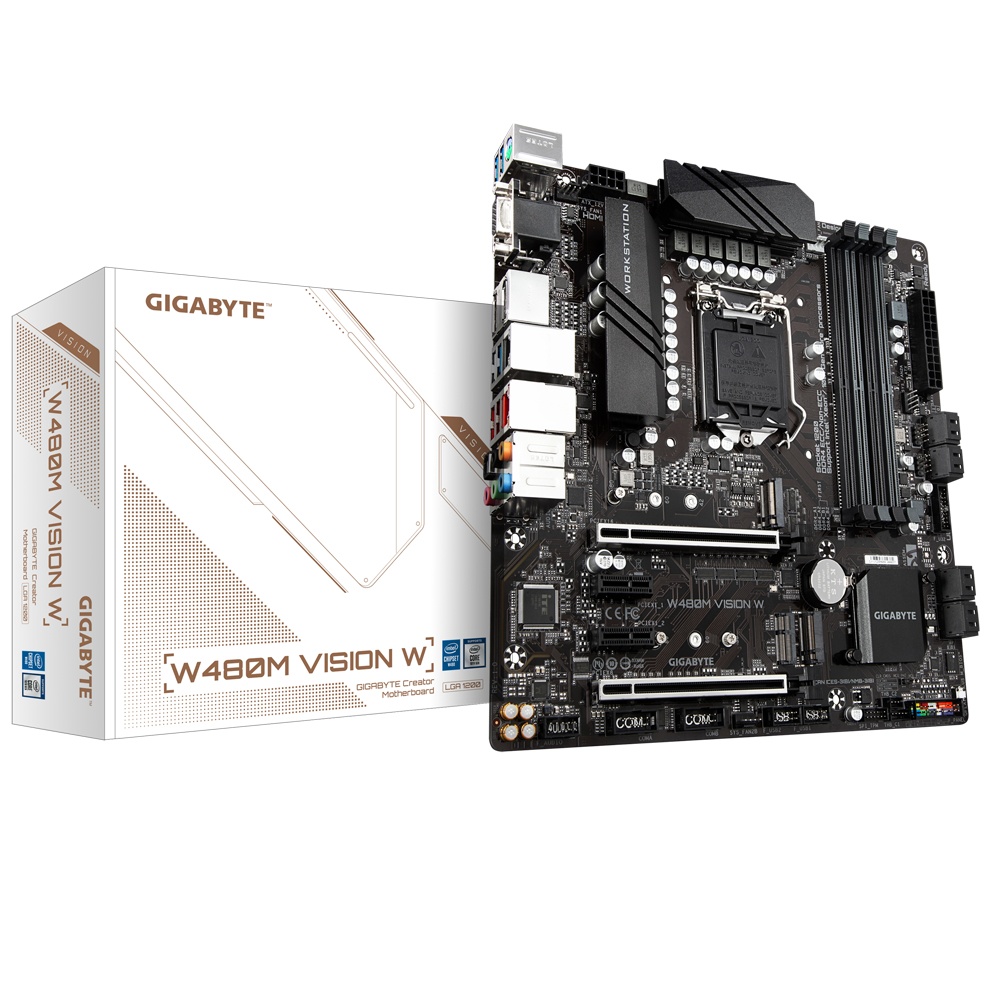 Gigabyte w480m vision w обзор