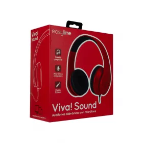 Audifonos con Micr fono Easy Line Viva Sound Al mbrico 1.5 Metros