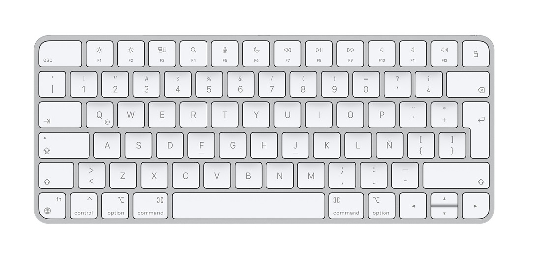 Teclado apple magic keyboard para ipad pro 12.9pulgadas (5th generation)  teclado español blanco