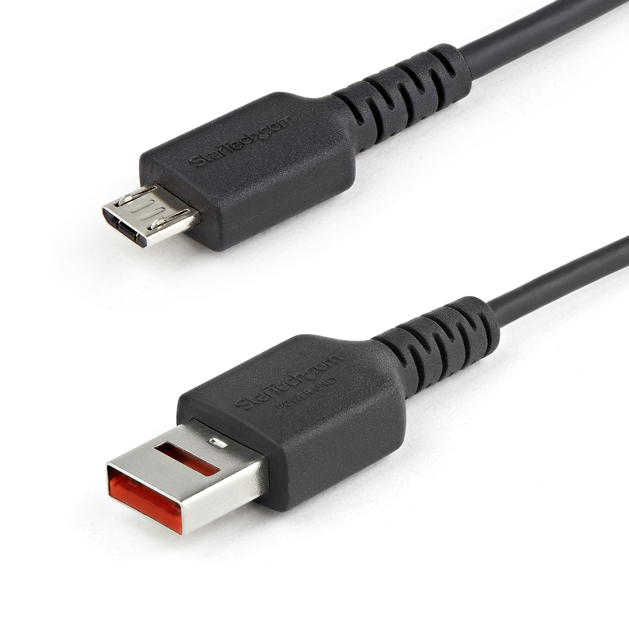 Cable Adaptador de 1m USB A Macho a Micro USB B Macho para Teléfono Móvil  Carga y Datos - Negro en