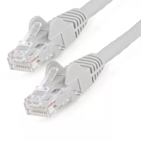 Cable de Red Cat6 UTP Stratech sin Enganches RJ-45 Macho - RJ-45 Macho 3  Metros Gris - Digitalife eShop