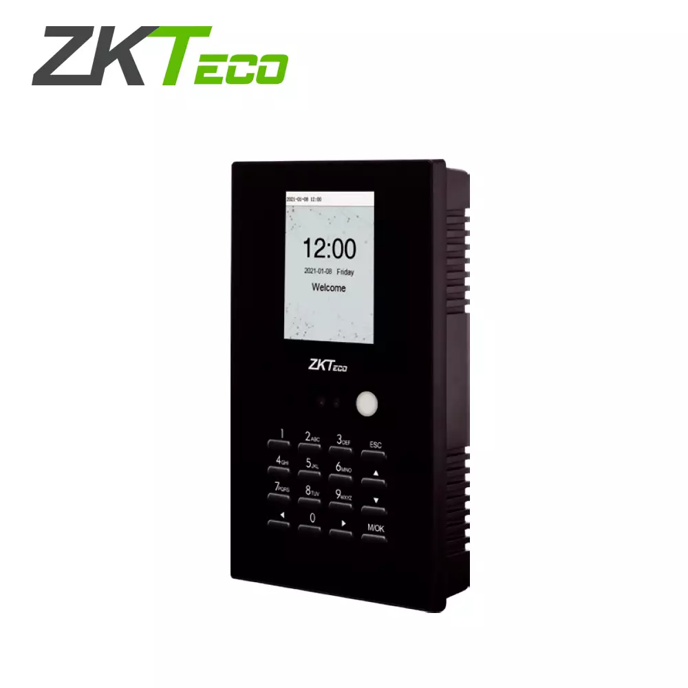 Control de Acceso y Asistencia Biométrico ZKTeco LFace10 100 Usuarios con Reconocimiento Facial