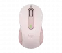Mouse Logitech Signature M650 Inalámbrico Bluetooth USB Rosa