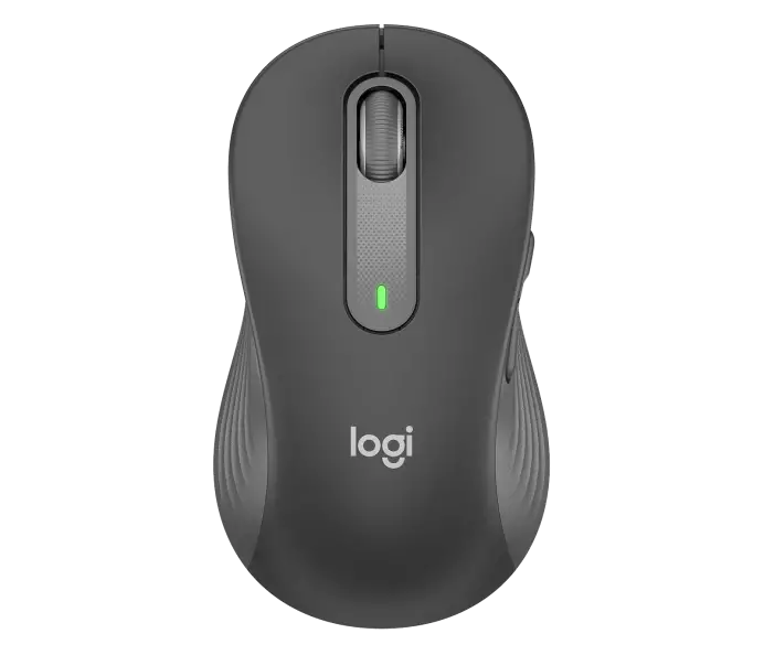 Mouse Óptico Logitech Signature M650 L Left Inalámbrico Bluetooth USB Grafito