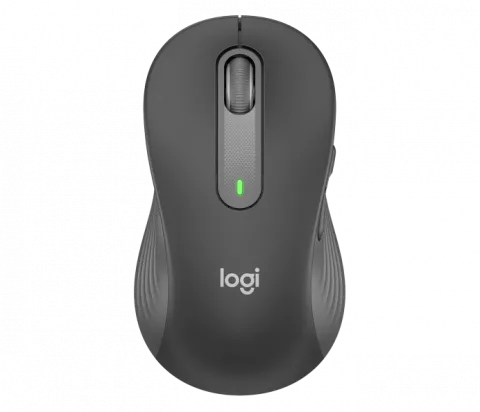 Mouse Óptico Logitech Signature M650 L Left Inalámbrico Bluetooth USB Grafito