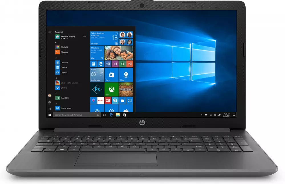 Laptop HP 15-Dw1056La  Pulgadas HD Intel Core I3 8 Gb DDR4-Sdram 256 Gb  SSD WiFi 5 Windows 10 Home Gris - Digitalife eShop