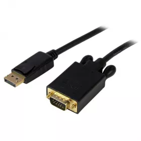 Cable Xtech adaptador con conector DisplayPort macho a VGA macho