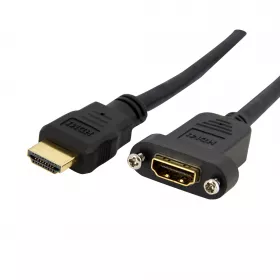 StarTech.com HDEXT2M  StarTech.com Cable de 2m Extensor HDMI - Cable HDMI  Macho a Hembra - Cable Alargador HDMI 4K - Cable HDMI con Ethernet UHD 4K  30Hz Macho a Hembra 